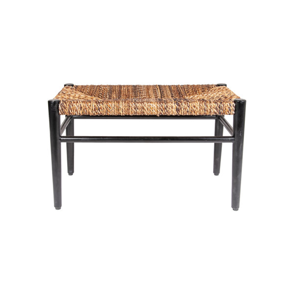 Woven accent stool new arrivals